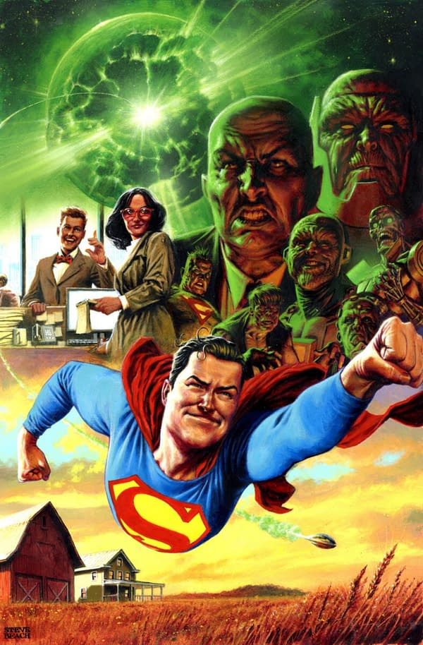 Superman  Comes Home To Die In Action Comics in September