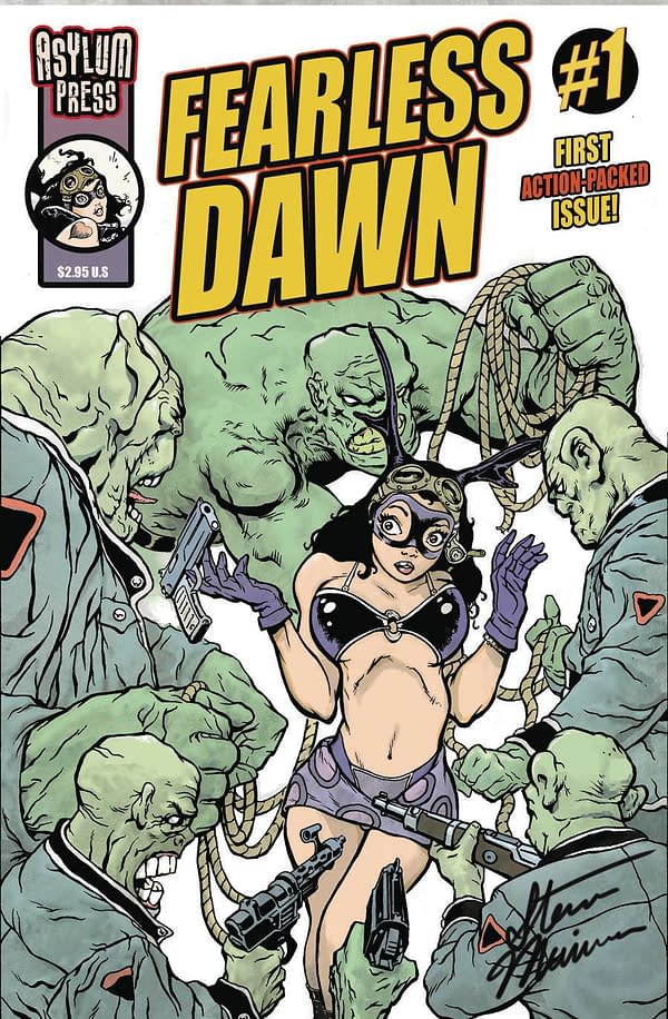 Cover image for FEARLESS DAWN #1 (OF 4) CVR A MANNION SGN ED