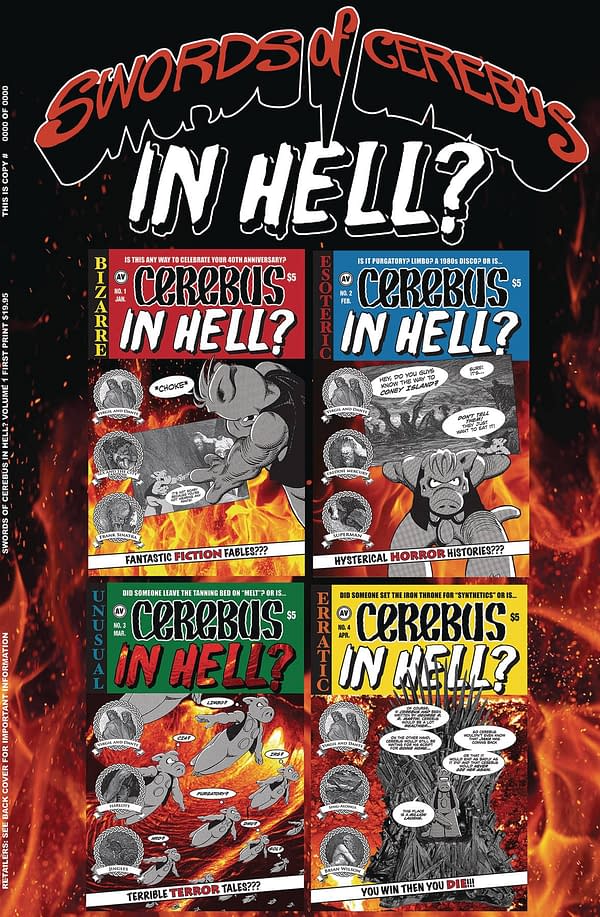 Cover image for SWORDS OF CEREBUS IN HELL TP VOL 01 (FEB210959)