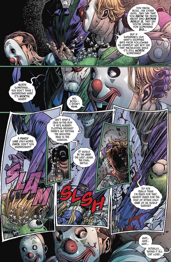 Joker Knows Bruce Is Batman But Has A Plan (Secret Files #3 Spoilers).