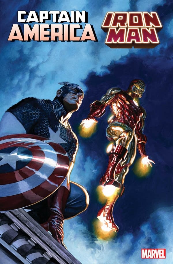 Cover image for CAPTAIN AMERICA/IRON MAN #5 ALEX ROSS COVER