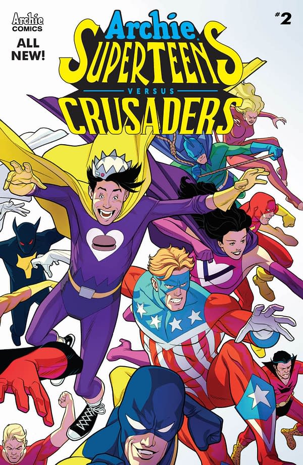 It's Superteens Vs. Crusaders in New Archie Mini-Series in June