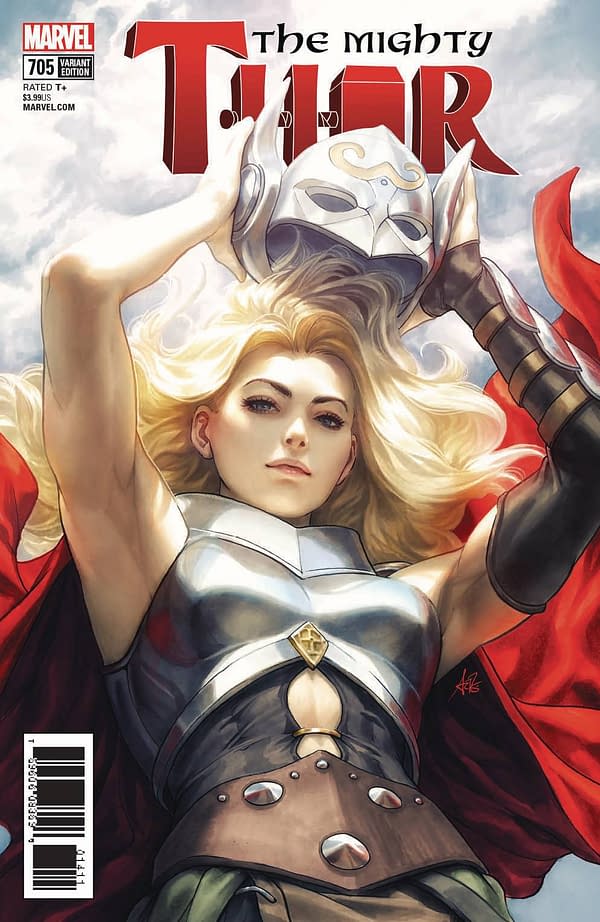 Stanley "Artgerm" Lau Brings All the Advance Reorders to The Mighty Thor