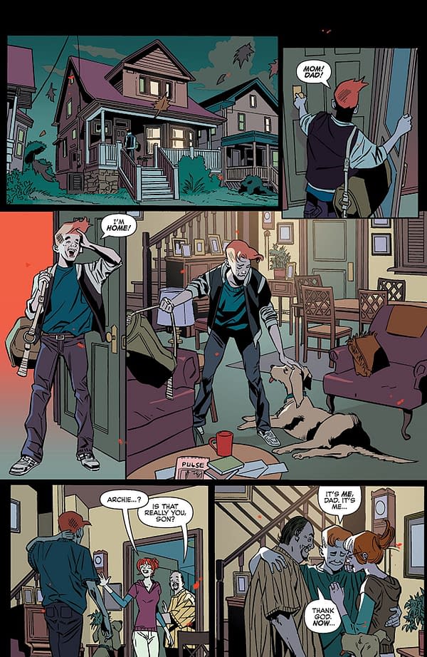 Jughead: The Hunger #6 art by Pat and Tim Kennedy, Bob Smith, and Matt Herms