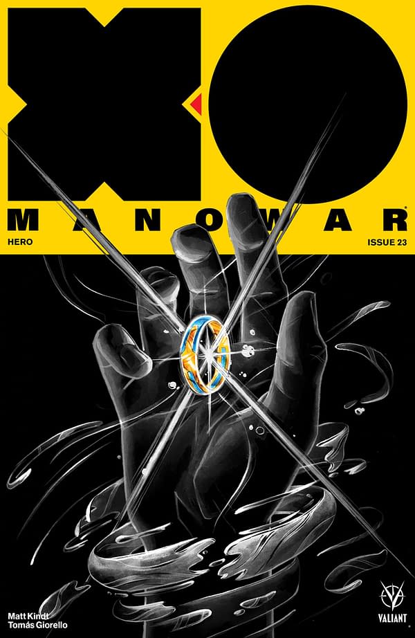 A Preview Of X O Manowar 23 For You To Jump On A Preview Of X O Manowar 23 For You To Jump On