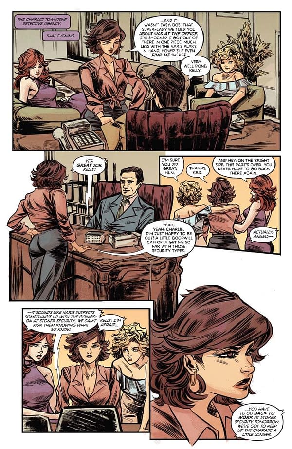 Details about / Dynamite Comics Charlie/'s Angels vs Bionic Woman NM-//M 2018