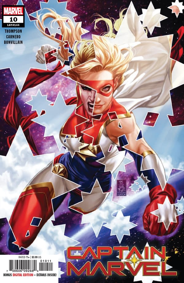 Captain Marvel #10 Reveals All About Star