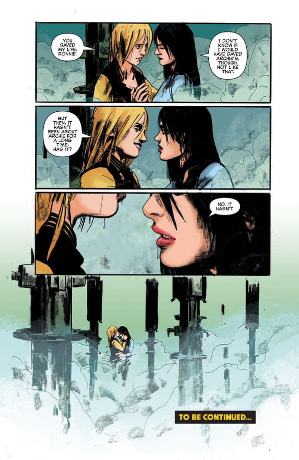 Today Finally Betty And Veronica Kiss In Archie Comics Spoilers