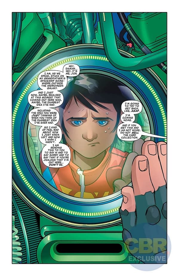 Jon Kent Has A Surprise For Damian Wayne In Superman 16 Preview