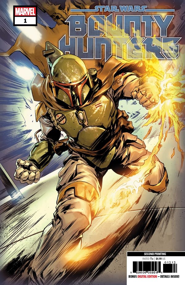 Second Printings for Bounty Hunters #1, Darth Vader #2 and Wynd #1