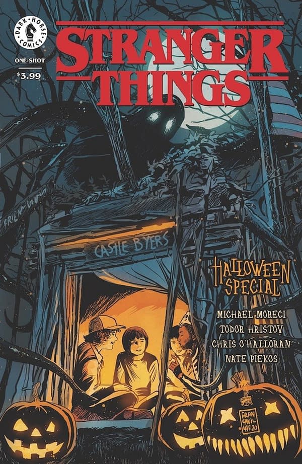 Stranger Things: Halloween in Hawkins cover. Credit: Dark Horse Comics.