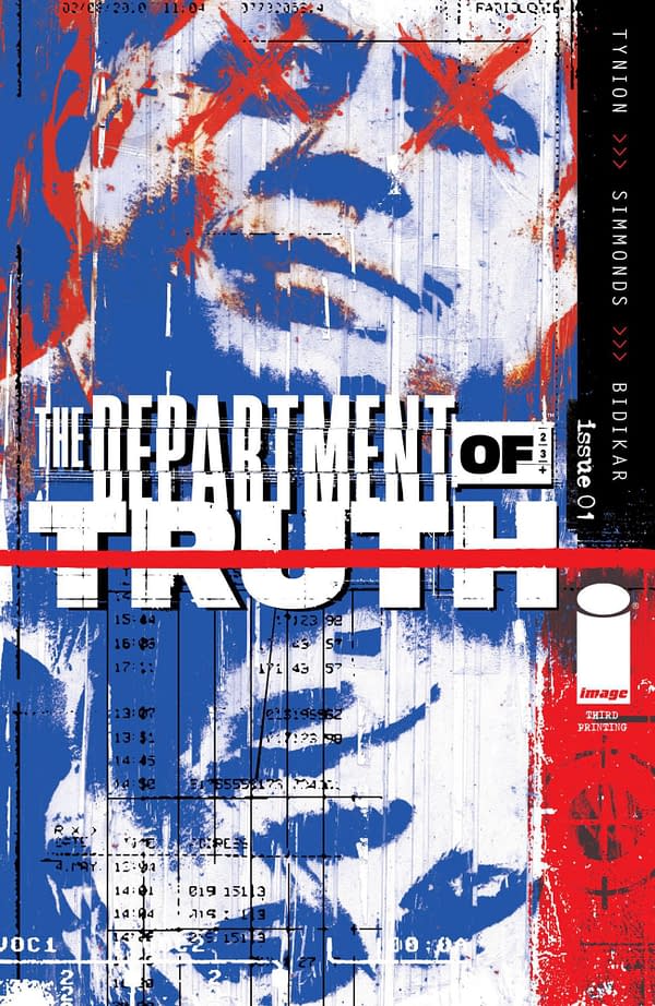 Department Of Truth #1 Gets Third Printing, #2 and #3 Get Seconds