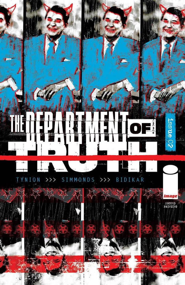 Department Of Truth #1 Gets Third Printing, #2 and #3 Get Seconds
