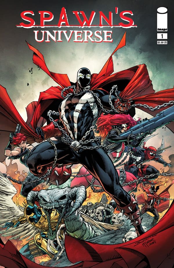 Brett Booth Joins Todd McFarlane, Drawing Spawn's Universe #1