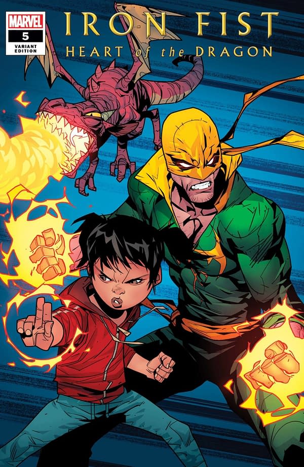 Cover image for IRON FIST HEART OF DRAGON #5 (OF 6) PETROVICH VAR