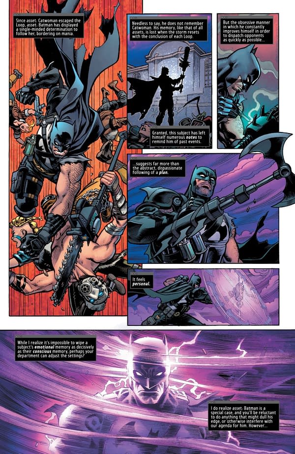 Page D'Aperçu De L'Intérieur De Batman Fortnite Zero Point # 3 (Of 6) Cvr A Mikel Janìn