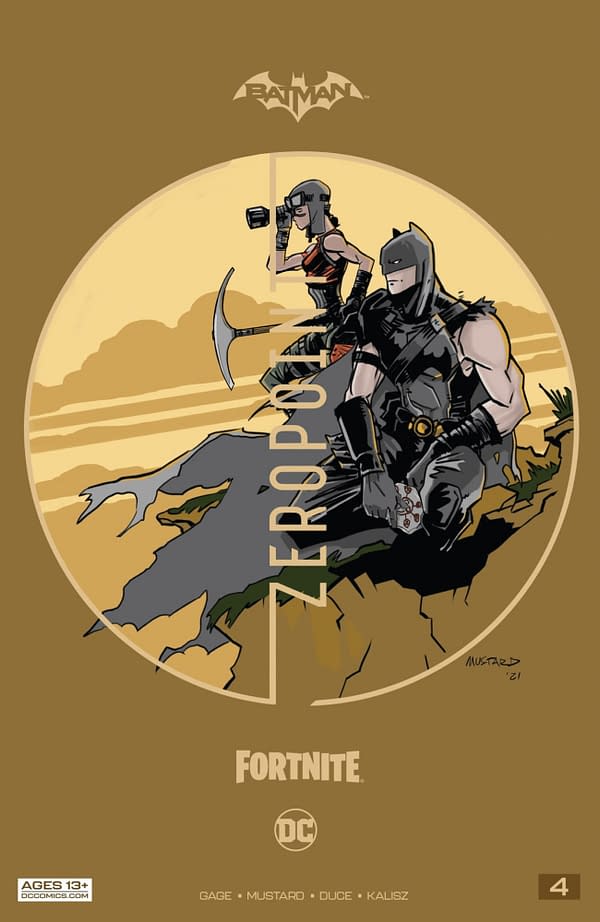 Interior preview page from BATMAN FORTNITE ZERO POINT #4 (OF 6) CVR A MIKEL JANÍN