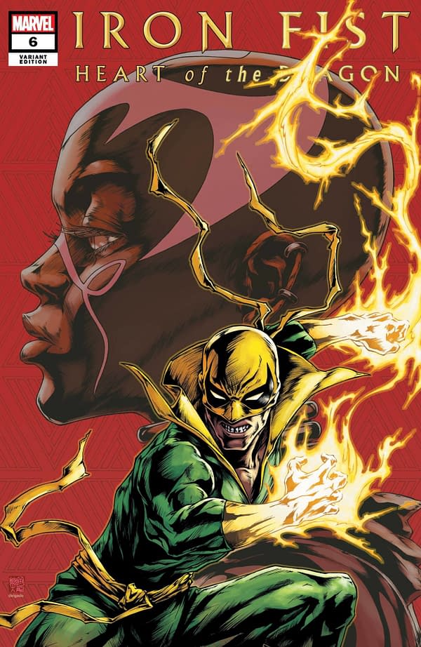 Cover image for IRON FIST HEART OF THE DRAGON #6 (OF 6) OKAZAKI VAR