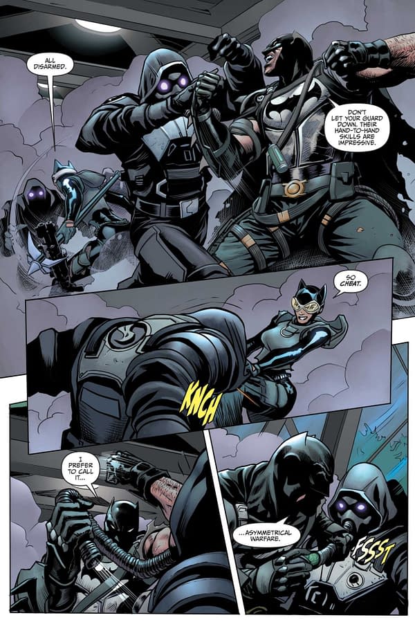 Page D'Aperçu De L'Intérieur De Batman Fortnite Zero Point #5 (Of 6) Cvr A Mikel Janìn
