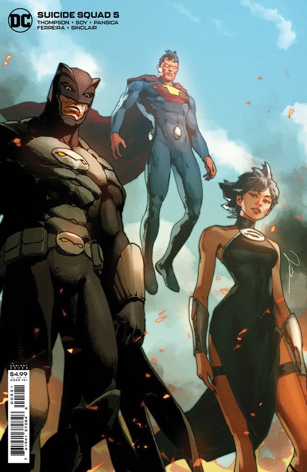 Cover image for SUICIDE SQUAD #5 CVR B GERALD PAREL CARD STOCK VAR