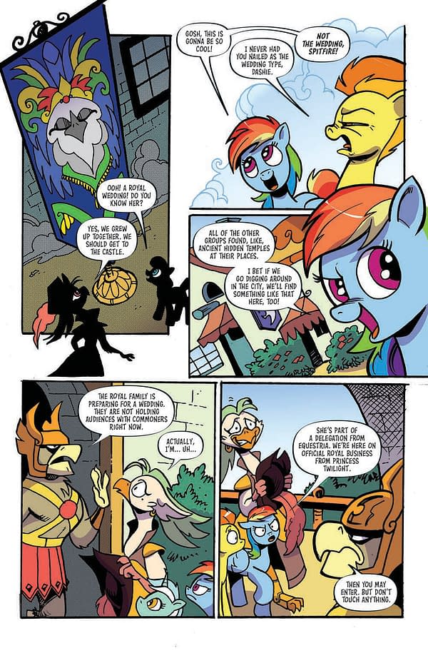 Interior preview page from MY LITTLE PONY FRIENDSHIP IS MAGIC #100 CVR A ANDY PRICE (C