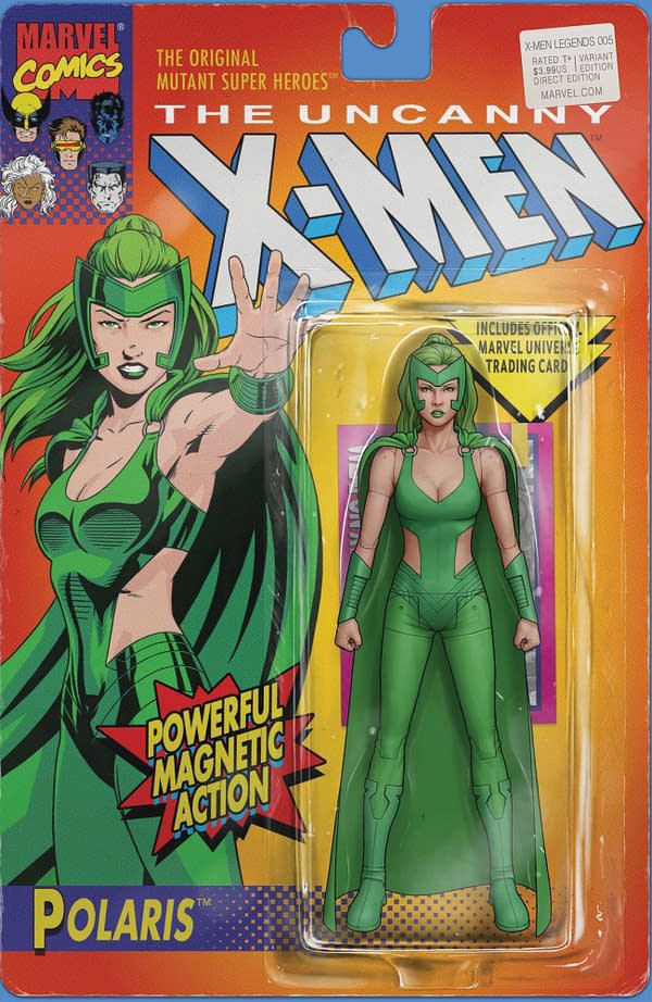 Cover art for X-MEN LEGENDS #5 CHRISTOPHER ACTION FIGURE VAR