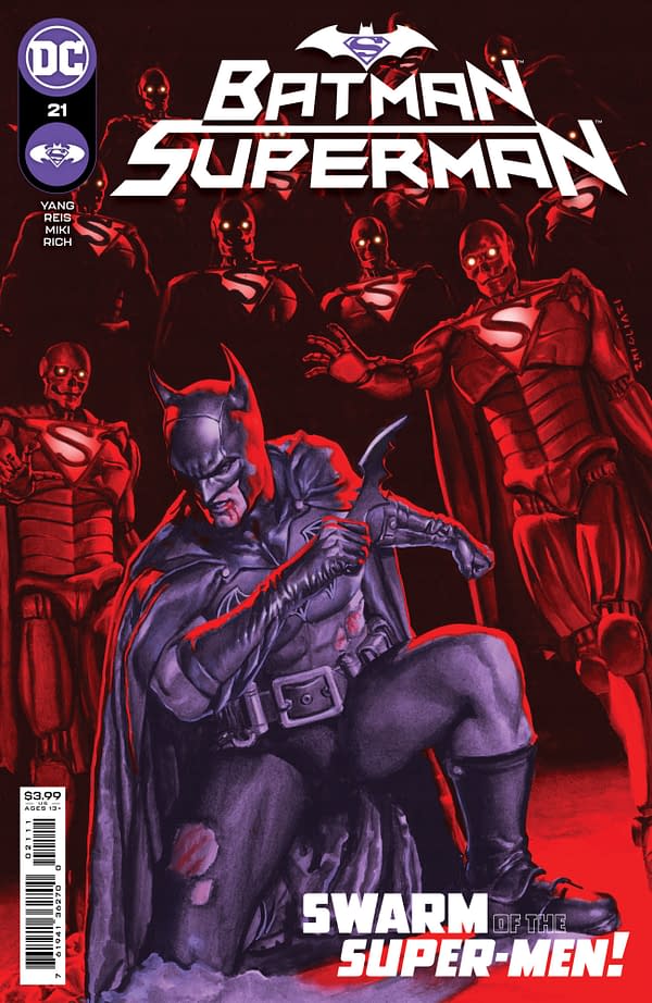Cover image for BATMAN SUPERMAN #21 CVR A RODOLFO MIGLIARI