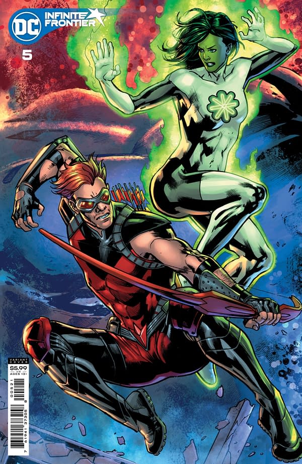 Cover image for INFINITE FRONTIER #5 (OF 6) CVR B BRYAN HITCH CARD STOCK VAR