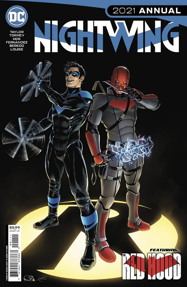 Cover image for NIGHTWING 2021 ANNUAL # 1 (ONE SHOT) CVR A NICOLA SCOTT