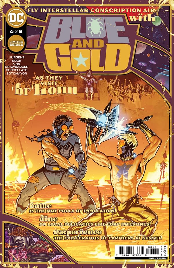 Cover image for Blue and Gold #6