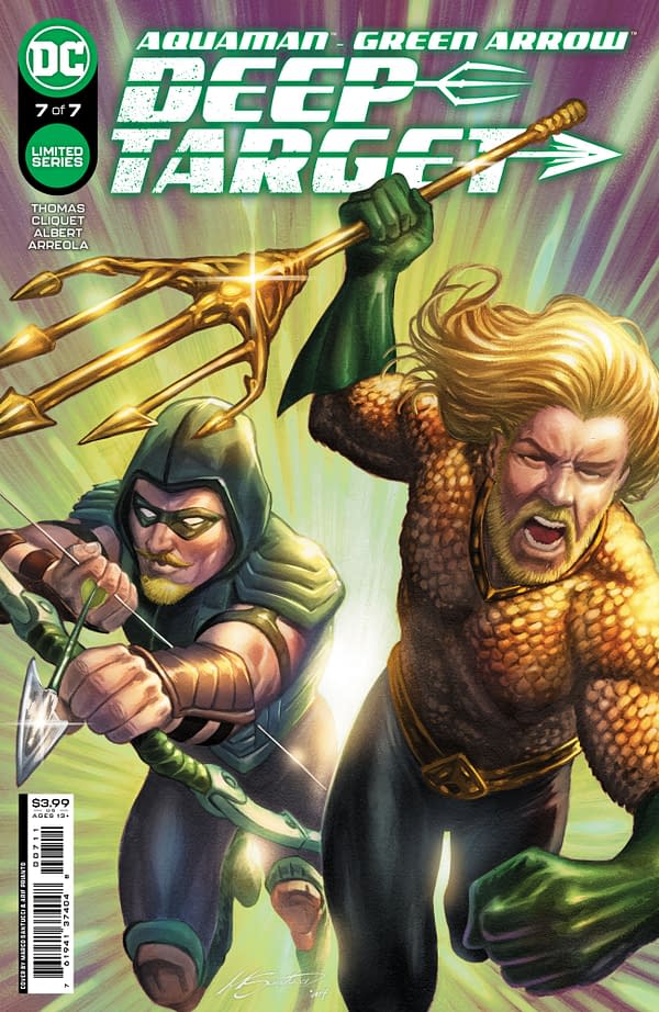 Cover image for Aquaman/Green Arrow: Deep Target #7