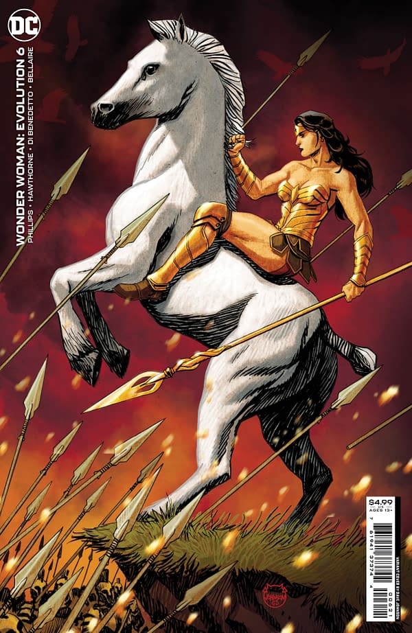 Cover image for Wonder Woman: Evolution #6