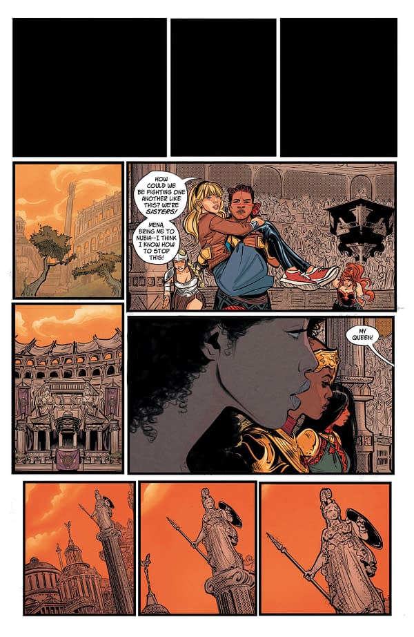 Interior preview page from Trial of the Amazons: Wonder Girl #2