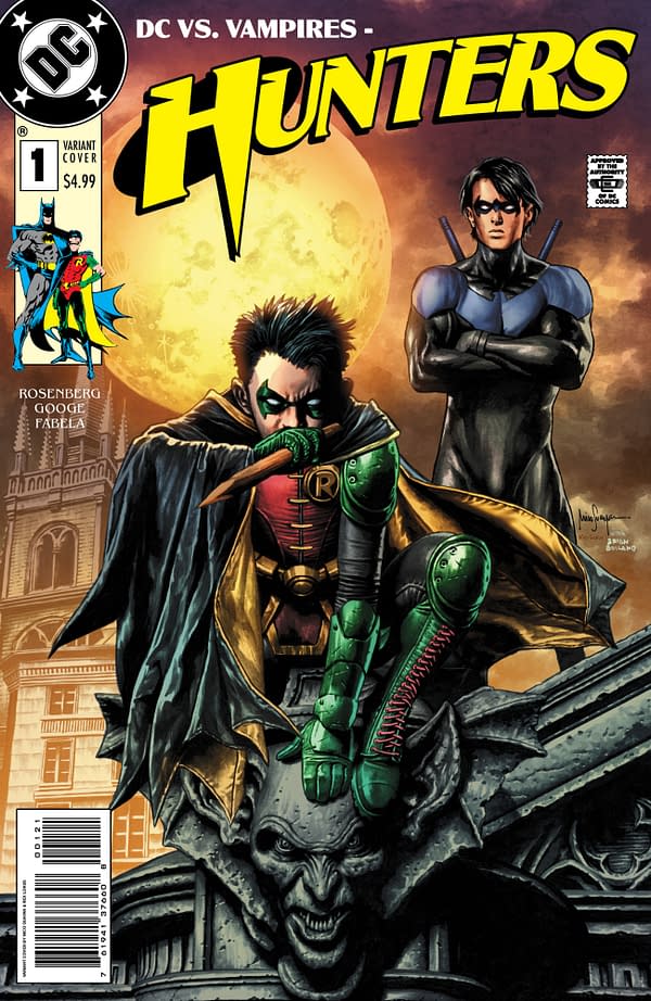 Cover image for DC vs. Vampires: Hunters #1
