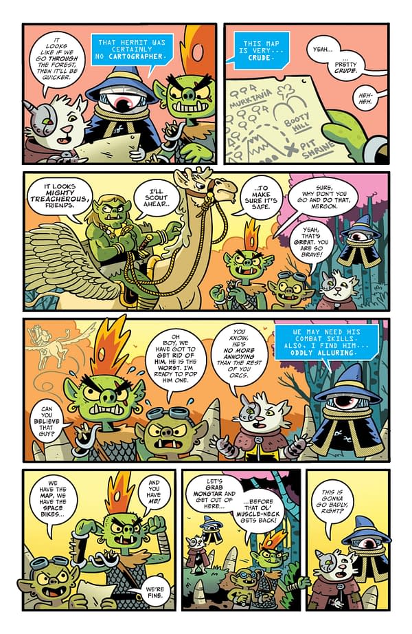 An Early Look at Orcs in Space #10 from Oni Press