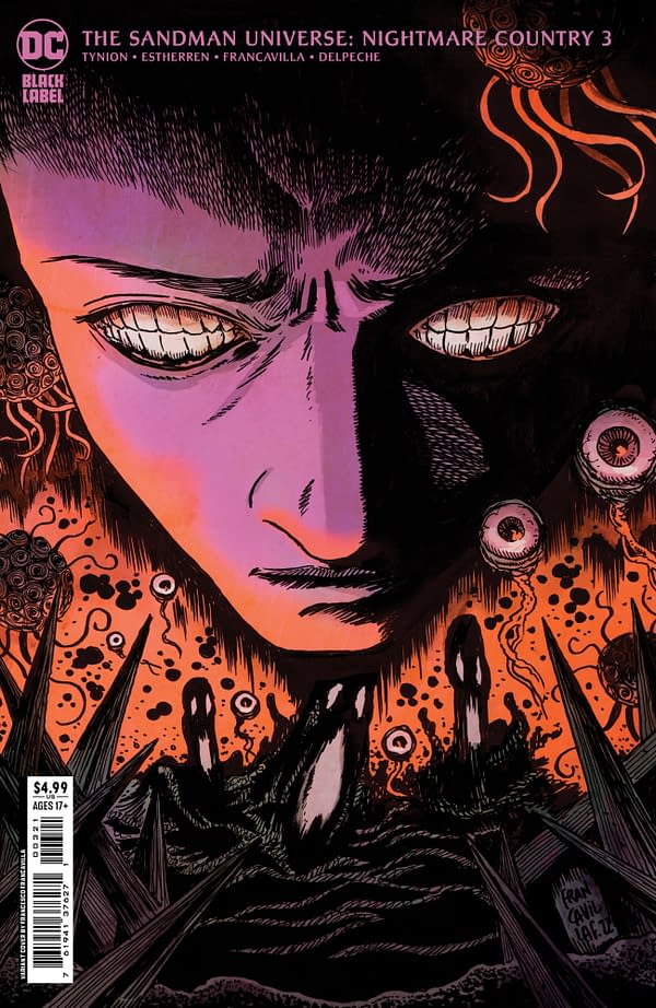 Cover image for Sandman Universe: Nightmare Country #3