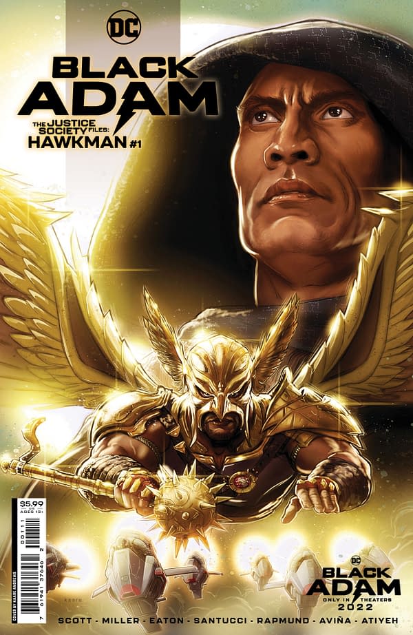 Cover image for Black Adam: The Justice Society Files: Hawkman #1