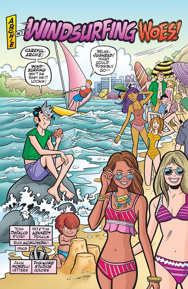 Interior preview page from Archie & Friends: Summer Lovin' #1
