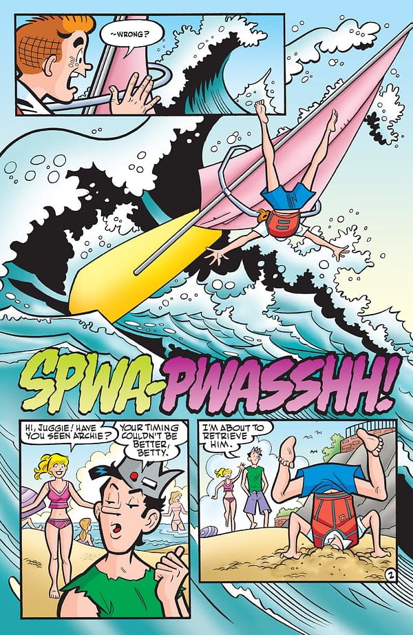 Interior preview page from Archie & Friends: Summer Lovin' #1