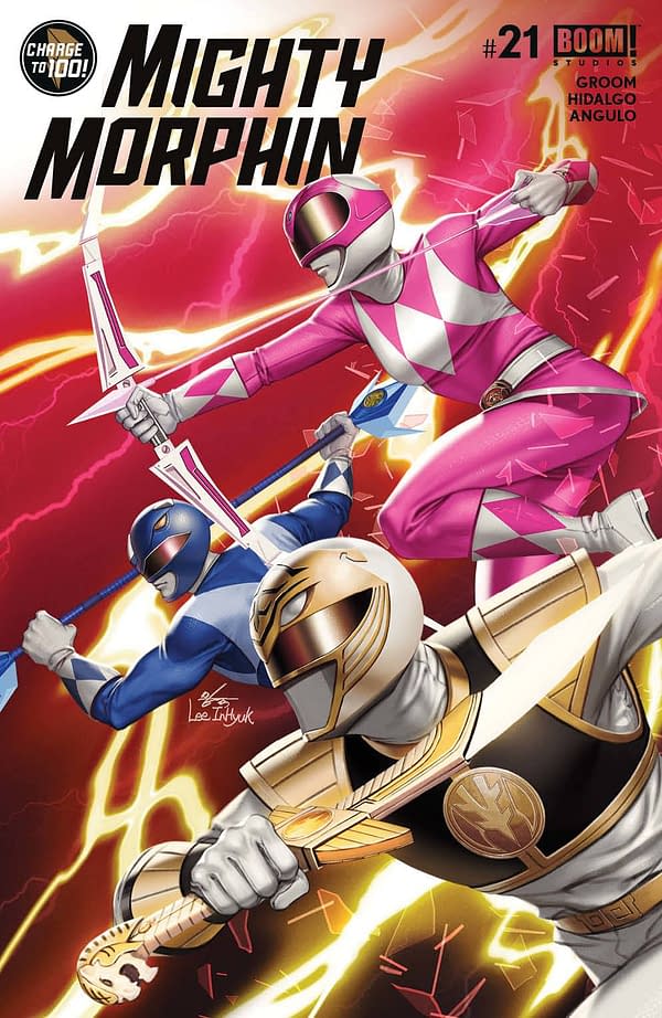 Cover image for Mighty Morphin #21