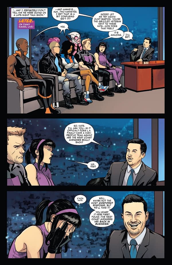 Jimmy Kimmel Makes Debut Appearance In Amazing Spider-Man #900