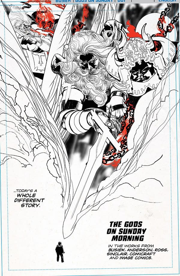 Kurt Busiek &#038; Brent Anderson's The Gods On Sunday Morning for May 2023