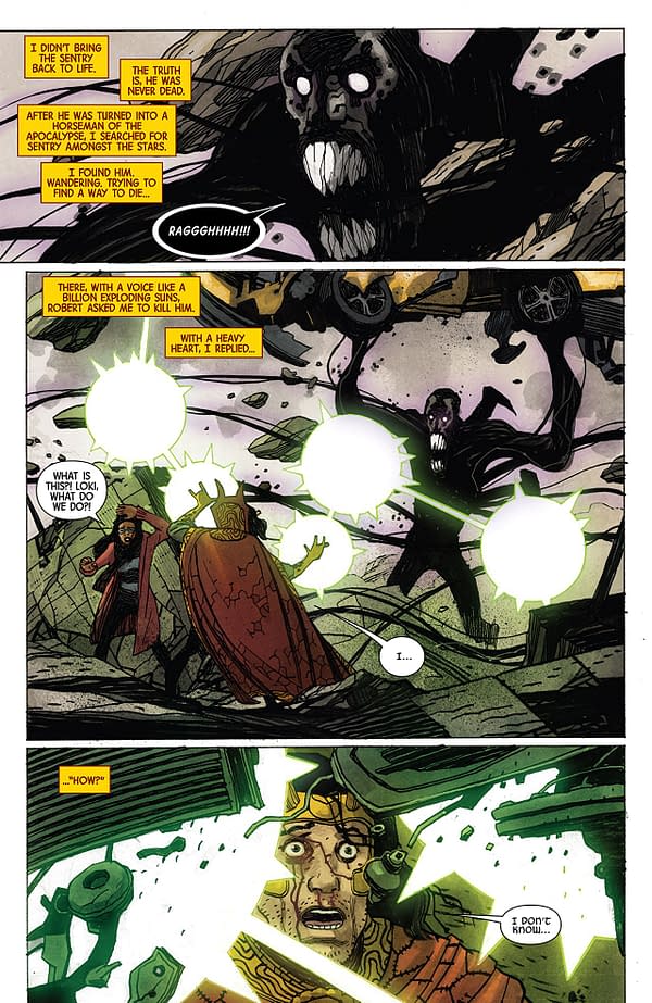 Doctor Strange #385 art by Gabriel Hernandez Walta and Jordie Bellaire