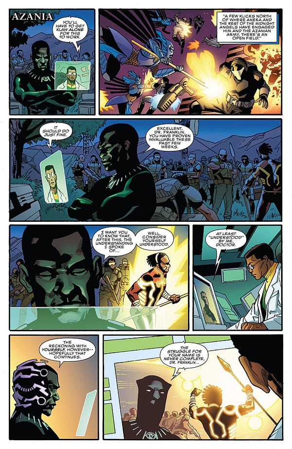 Black Panther #171 art by Leonard Kirk and Laura Martin