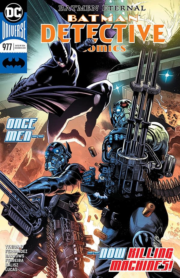 Batman: Detective Comics #977 cover by Eddy Barrows