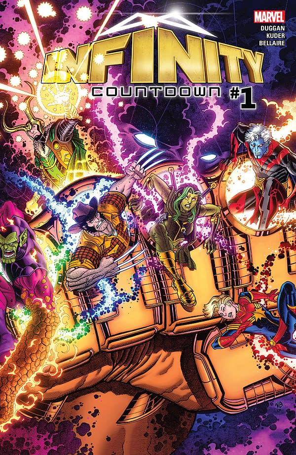 Infinity Countdown #1 cover by Nick Bradshaw