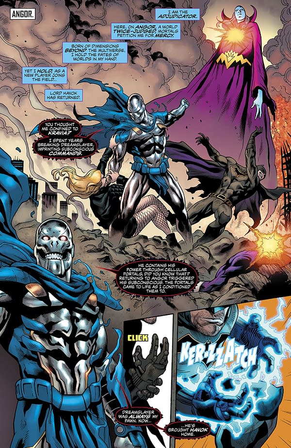 Justice League of America #26 art by Miguel Mendonca, Dexter Vines, Wayne Faucher, and Chris Sotomayor