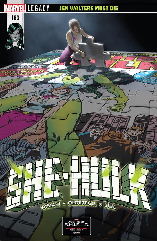 She-Hulk #163 cover by Rahzzah