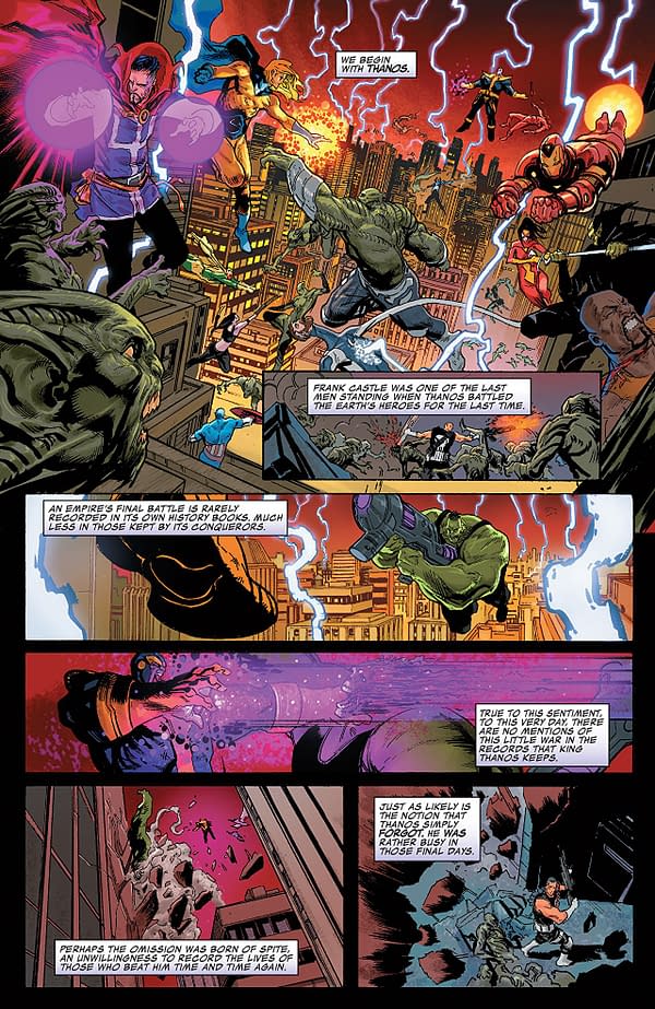 Thanos #16 art by Geoff Shaw and Antonio Fabela