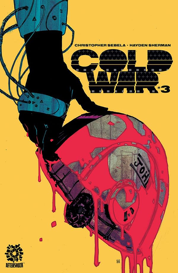 Cold War #3 cover by Hayden Sherman
